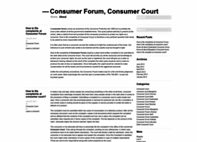 Consumerforumblog.wordpress.com