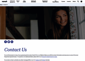 Contactus.sanofi-aventis.us