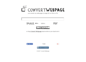 convertwebpage.com