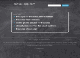 Convoi-app.com