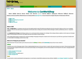 Conworkshop.info