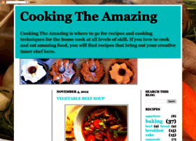 Cookingtheamazing.blogspot.com