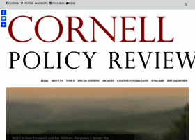 Cornellpolicyreview.com