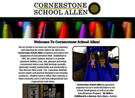 Cornerstoneschoolallen.com