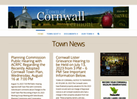 Cornwallvt.com