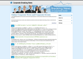 corporatebreakingnews.com