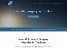 Cosmeticsurgerythailand.com