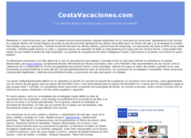 costavacaciones.com