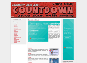 Countdownclockcodes.com