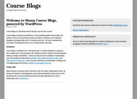 Courseblogs.gmu.edu