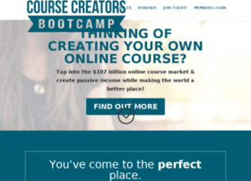 Coursecreatorsbootcamp.com