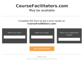 coursefacilitators.com