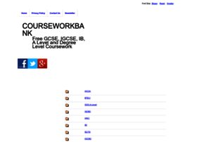 Courseworkbank.info