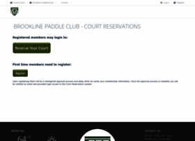 Courts.brooklinepaddle.com