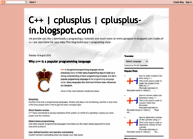Cplusplus-in.blogspot.com