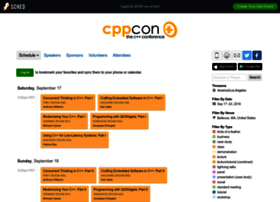 Cppcon2016.sched.com