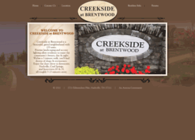 Creeksideatbrentwood.com