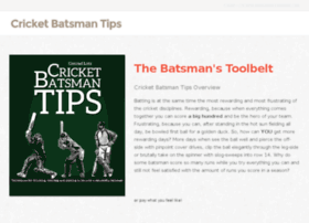 cricketbatsmantips.com