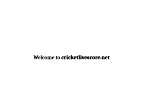 cricketlivescore.net