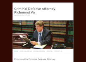 criminaldefenseattorneyrichmondva.com