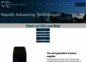 criticalsystemsinc.com