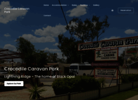 Crocodilecaravanpark.com.au