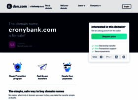 cronybank.com