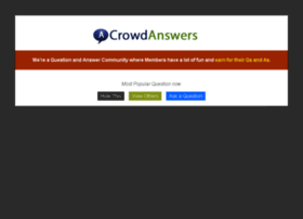 crowdanswers.org
