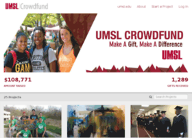Crowdfund.umsl.edu