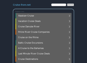 cruise-from.net