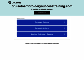 cruisetoembroiderysuccesstraining.com