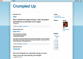 Crumpledup.blogspot.com