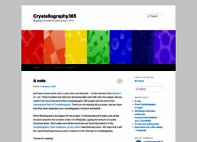 Crystallography365.wordpress.com