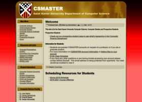 Csmaster.sxu.edu
