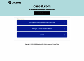 csscal.com