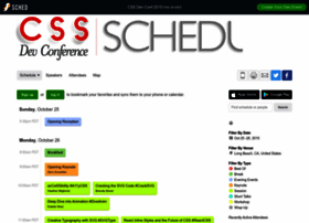 Cssdevconf2015.sched.org