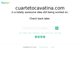 cuartetocavatina.com