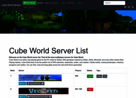 cubeworld-servers.com