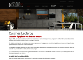 cuisines-leclercq.com