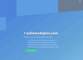 culinarytopics.com