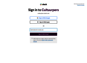 Cultuurpers.slack.com