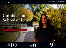 cumberland.samford.edu