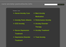 cure-anxiety-panicattacks.info