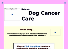 curing-canine-cancer.com