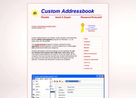 customaddressbook.com