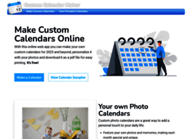 Customcalendarmaker.com