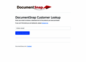 Customer.documentsnap.com
