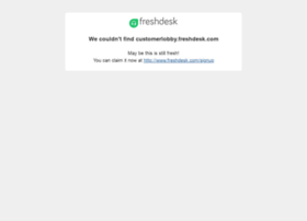 Customerlobby.freshdesk.com