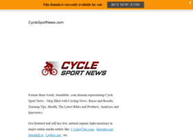 cyclesportnews.com