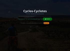 cyclos-cyclotes.org